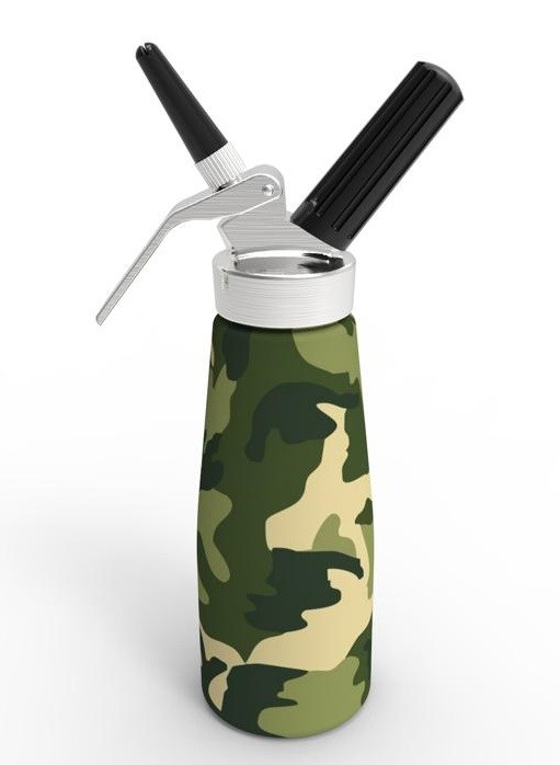 0.5L Quick Whip Cream Dispenser - GREEN Camo