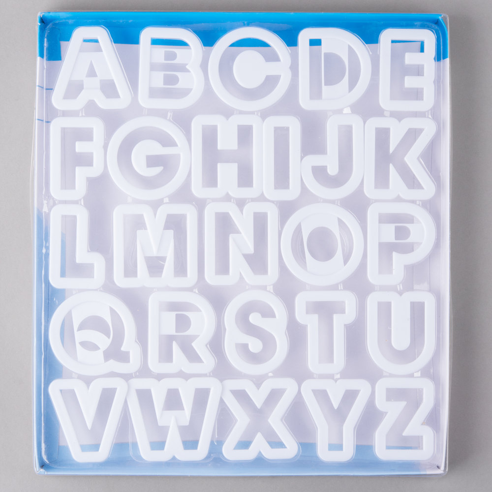 Alphabet Cutter Set 5770