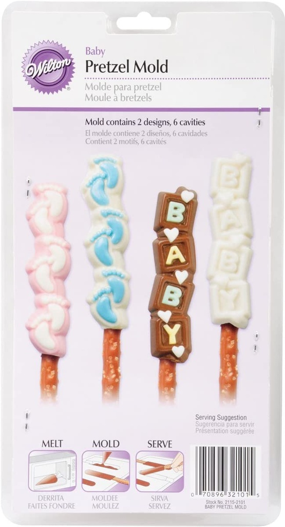 BABY PRETZEL MOLD 2115-2101