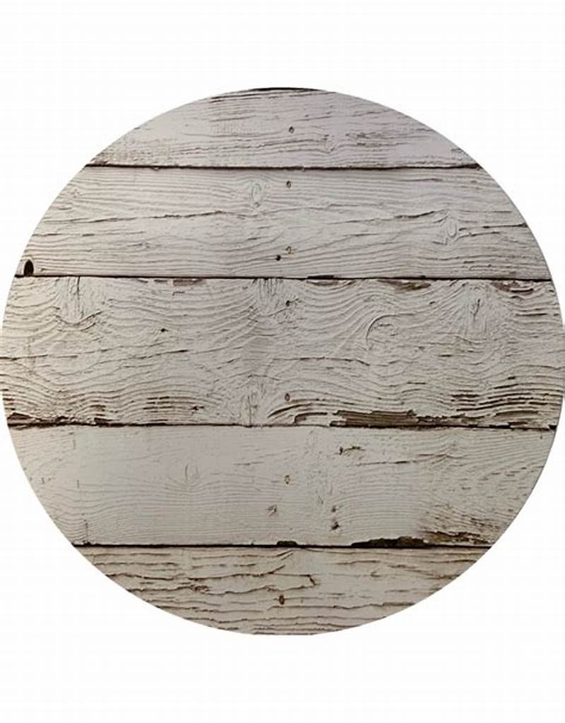 MDF 12" LIGHT WOOD CAKE CIRCLE