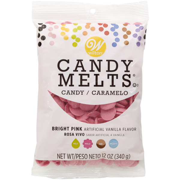 Wilton Candy Melts Bright Pink 8oz