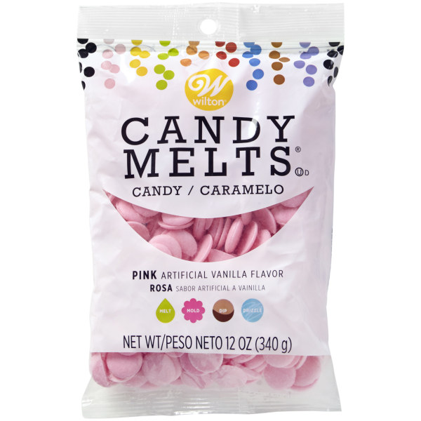 Wilton Candy Melts Pink 12oz