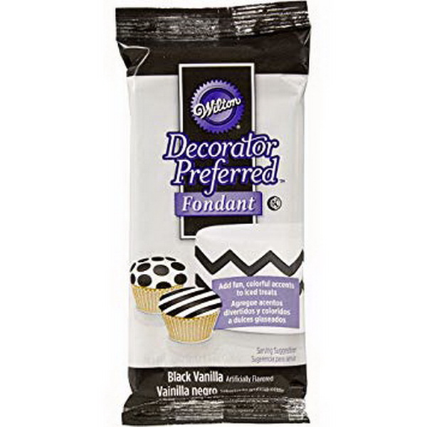 DP BLACK FONDANT 4.4OZ 710-393