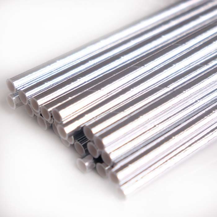 CAKE POP STICKS SILVER 25ct