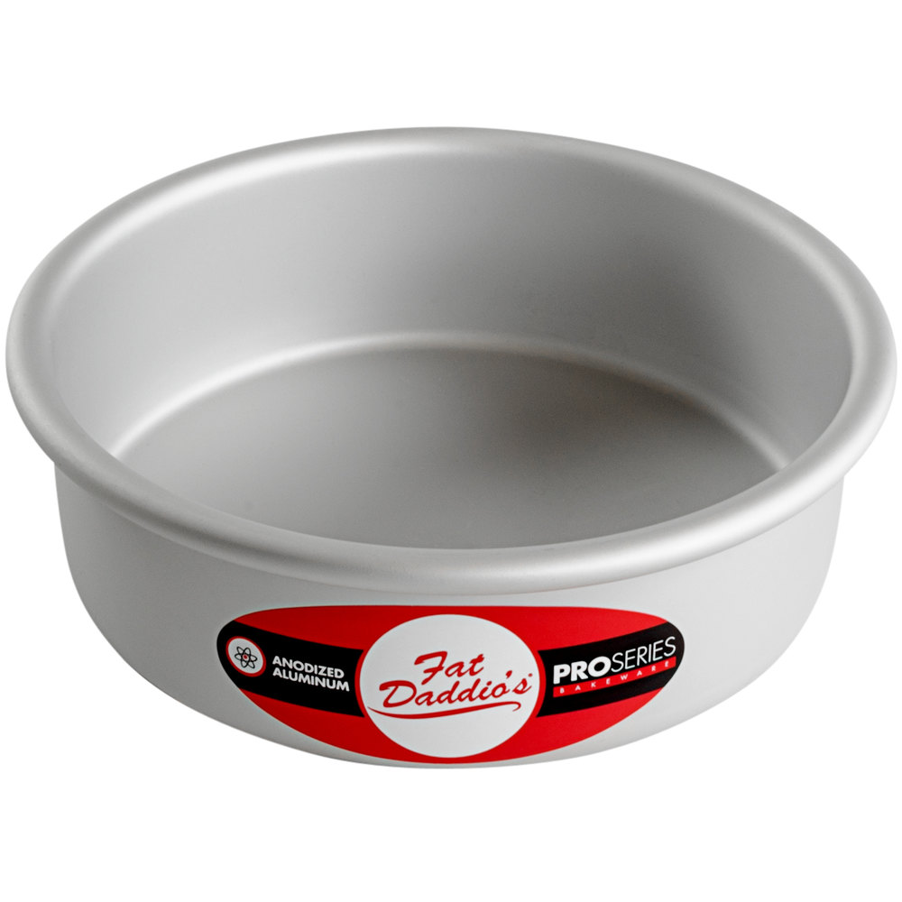 Round cake pan solid bottom 6x2 PRD-62