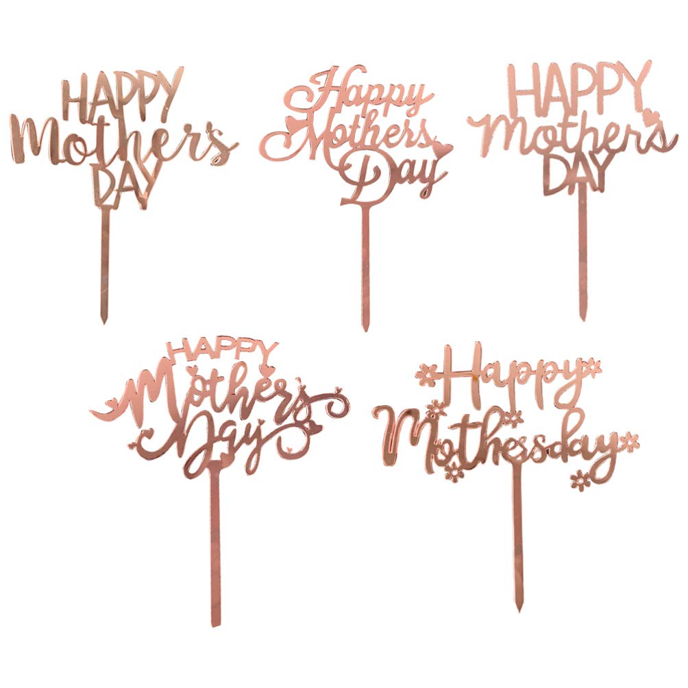 Multicolored Happy Mother's Day Picks 1ct