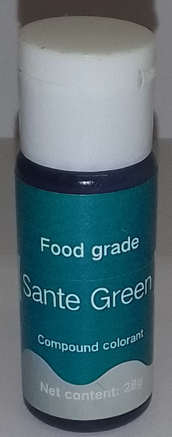 Edible Coloring Gel 28g Sante Green