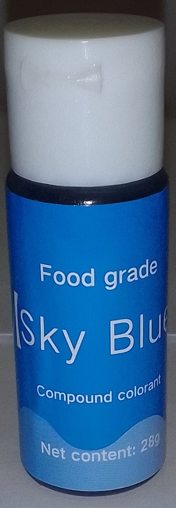 Edible Coloring Gel 28g Sky Blue