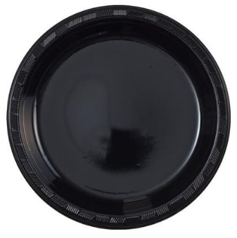 10" Black Plate -  (50 ct)