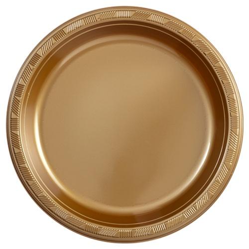 7" Gold Plate -  (50 ct)