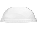 5 OZ PLASTIC DOME LID ICECREAM CUP CLEAR