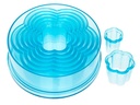 8PC PLAIN FLOWER CUTTER SET 5759