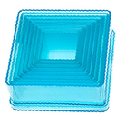 9PC PLAIN SQUARE CUTTER SET 5753