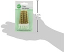 GLD METALLIC CNDLS-10 2811-9122