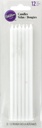 LONG BIRTHDAY CANDLES - WHITE 2811-773