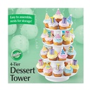 4 TIER STACKED DESSERT TOWER 307-856