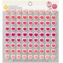 81 Tiny Pink Hearts Icing Decorations 0233