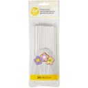 Wilton 6" White Cookie Sticks 20ct 1912-9319