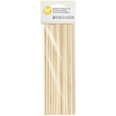 WILTON 8IN BAMBOO DOWEL RODS 24CT 399-4000