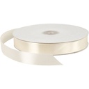 1" Satin OFFWHITE /yd