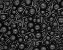 Midnight Black Mix Sprinkles 09