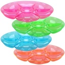 12" 5-Comp Assorted Tints Tray BLUE (Each)