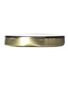 Gold Metal 58TW Lid w/Pasteurization 25ct