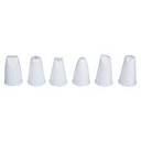 VOILA CAKE DECORATING TIP SET 6PC