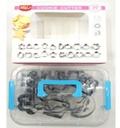 20PC PP BOXED COOKIE MOLD SET