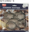 12PC COOKIE CUTTER SET