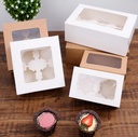 White Cake Box W/Insert 12 wells (WPB-05)