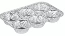 80MLX6 FOIL PAN 6 CT CUPCAKE 2ct NS