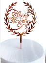 Wreath HB Topper Rose Acrylic (BK0606-57)