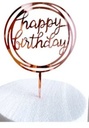 3 Circles HB Topper Rose Acrylic (BK0606-57)