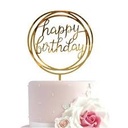 3 Circles HB Topper Gold Acrylic (BK0606-57)