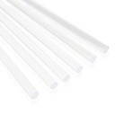 Clear Plastic Pointed Dowels 9" 100ct