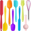 Silicone 9 piece Spatula Set - 446 F Heat Resistant